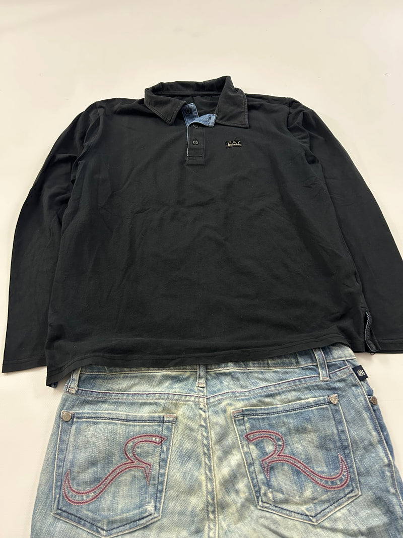 Armani Langarm Polo