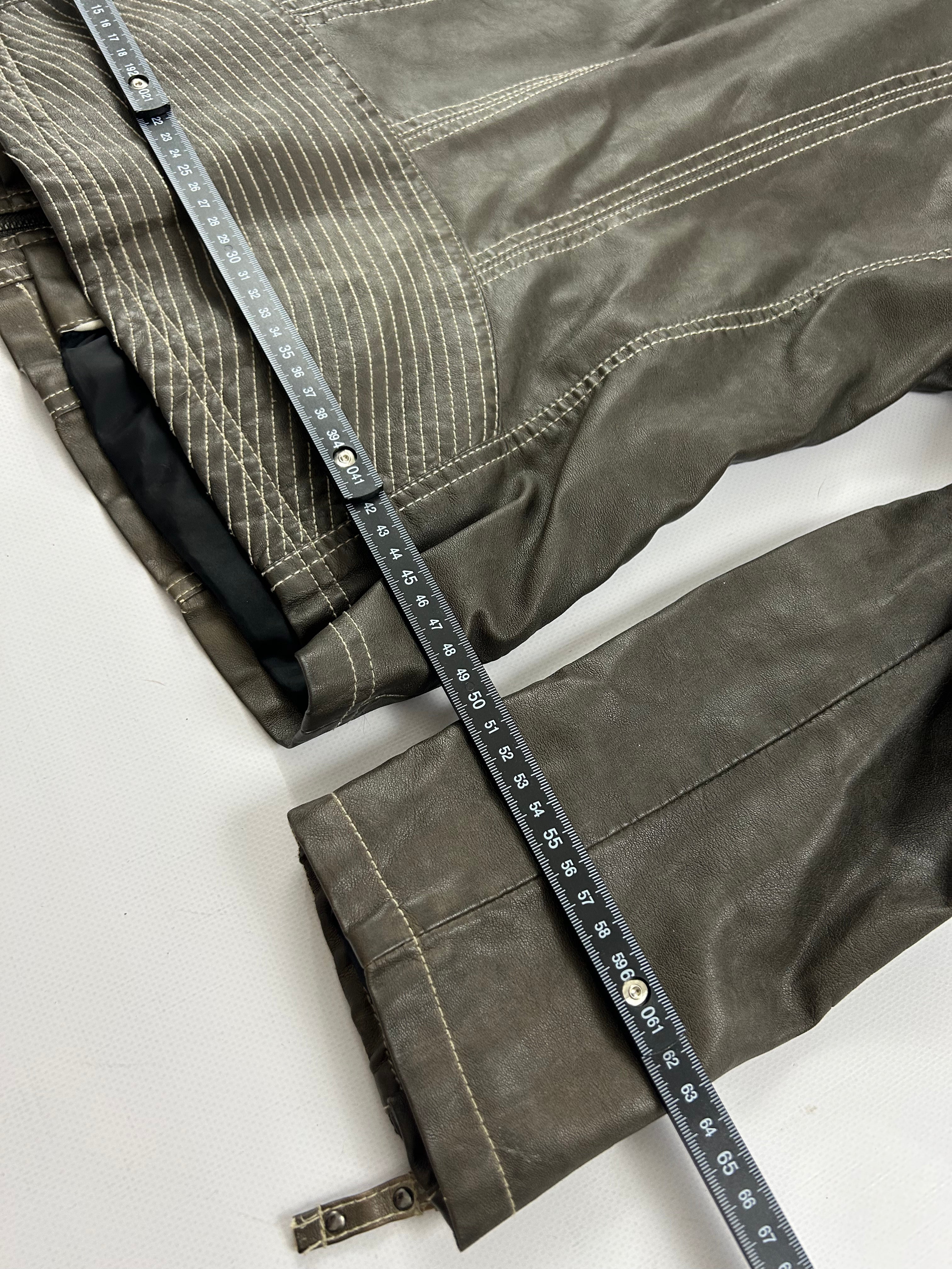 Leder Jacke